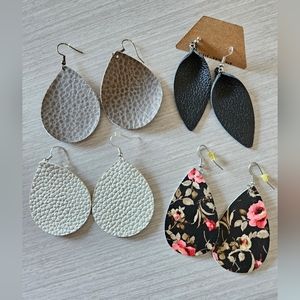 Set of 4 Earrings - Never Worn!